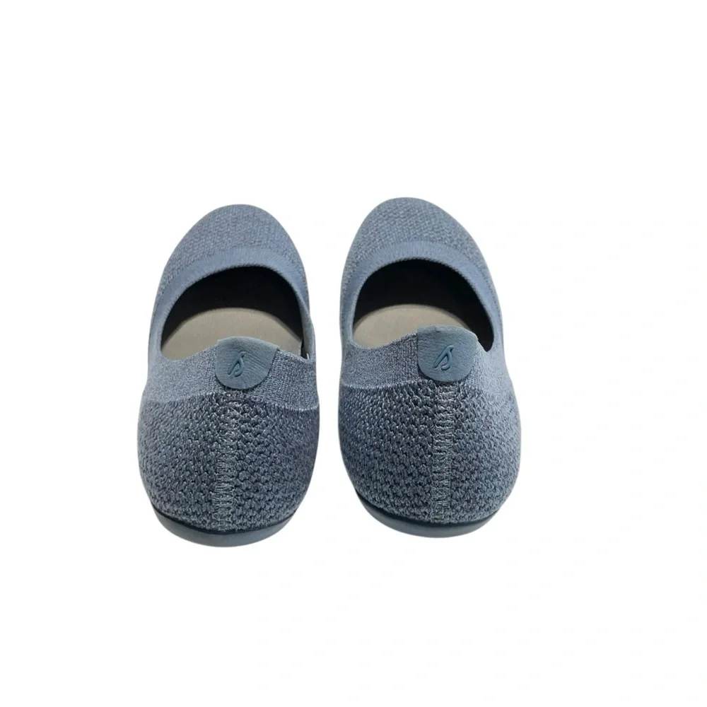Allbirds Navy Tree Breezer Kauri Marine Blue Ballet Flats Women's Size 8.5